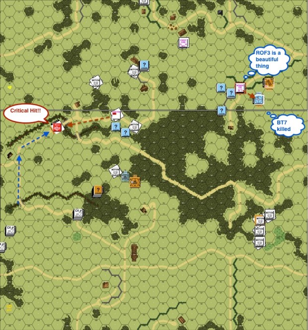 002 Turn 3 Russian Move HT37L blew up BT-7 rof-proc