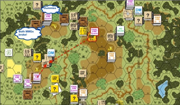 J116 - T6 Bri Mortar + Snakeeyes killed 8-1 breaks squad .. both MMGs broke-proc