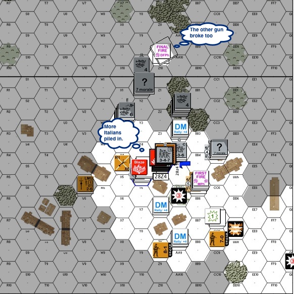 G38 - RT05 - Other gun broke 6+1 rallies Russians coming back more people in church-proc