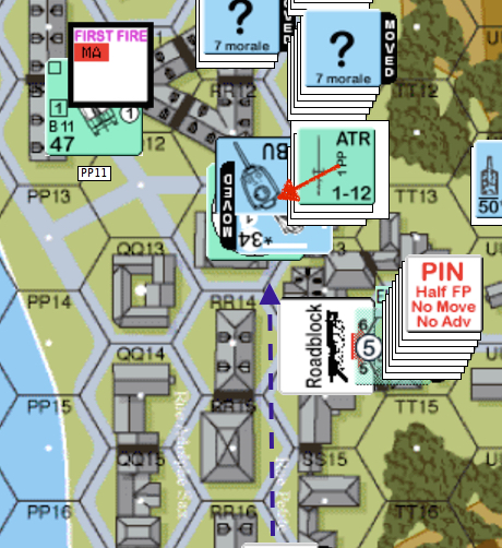 Chasseurs - T5 Germans - B Tank fired but HIP ATR appears - Close up 01