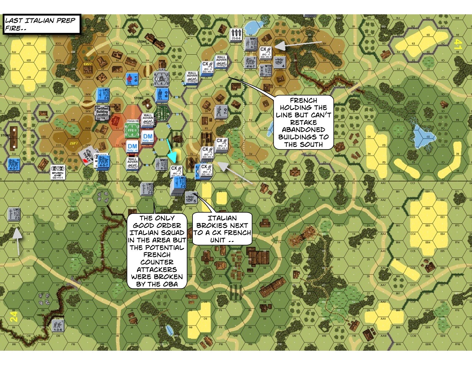 Advanced Squad Leader AAR FT225 Blue Hell at P.A. Abries