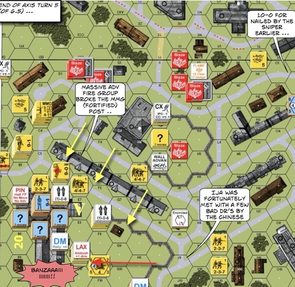 145 Shanghai in Flames Advanced Squad Leader ASL AAR