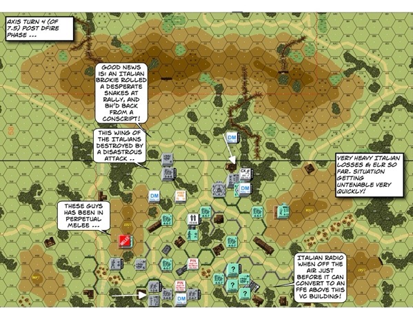 Advanced Squad Leader scenario FT226 Veni Venezia! (AAR)