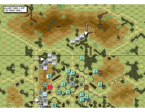 Advanced Squad Leader scenario FT226 Veni Venezia! (AAR)