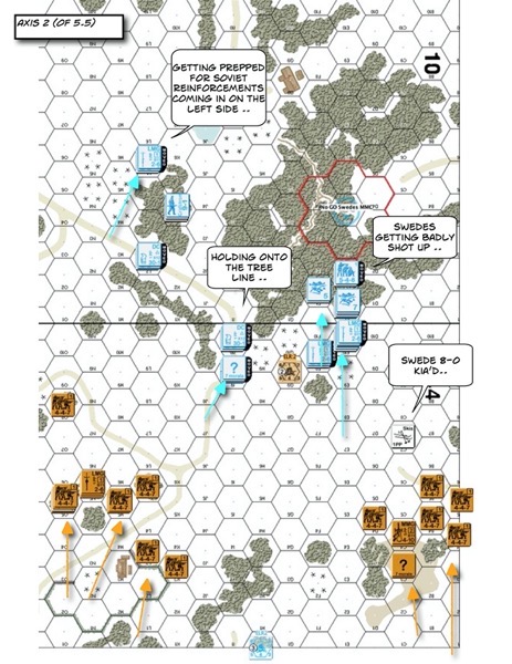 Advanced Squad Leader scenario FrF3 The Swedish Voluntary Corps (AAR)