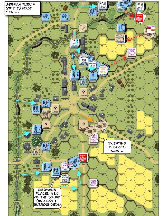 Advanced Squad Leader AP142 The Closer After Action Report (AAR)