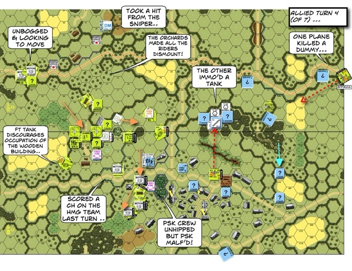 Advanced Squad Leader scenario BFP20 Bypass Lehr (AAR)