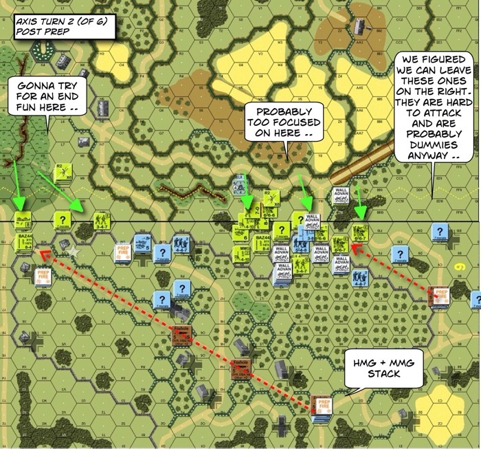 Advanced Squad Leader scenario BFP20 Bypassed Lehr After Action Report (AAR)