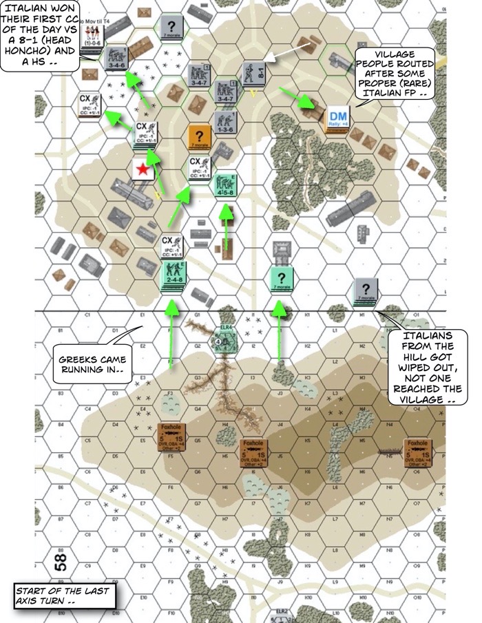 Advanced Squad Leader scenario FT227 Damsels in Distress After Action Report (AAR)