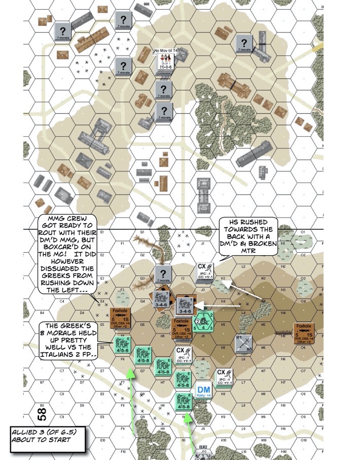 Advanced Squad Leader scenario FT227 Damsels in Distress After Action Report (AAR)
