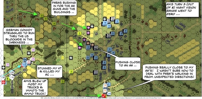 Advanced Squad Leader Scenario AP132 Night of Nights After Action Report (AAR)