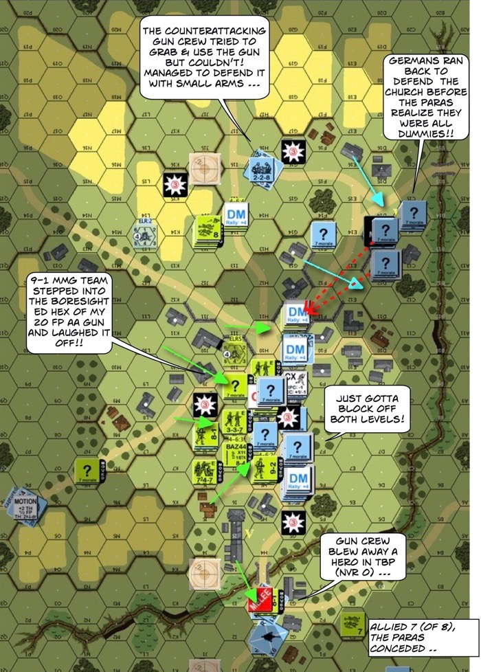 Advanced Squad Leader Scenario AP132 Night of Nights After Action Report (AAR)