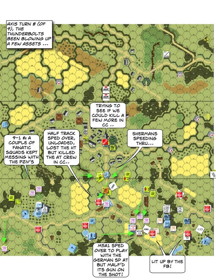 Advanced Squad Leader scenario BFP21 Ripe for the Picking After Action Report (AAR)