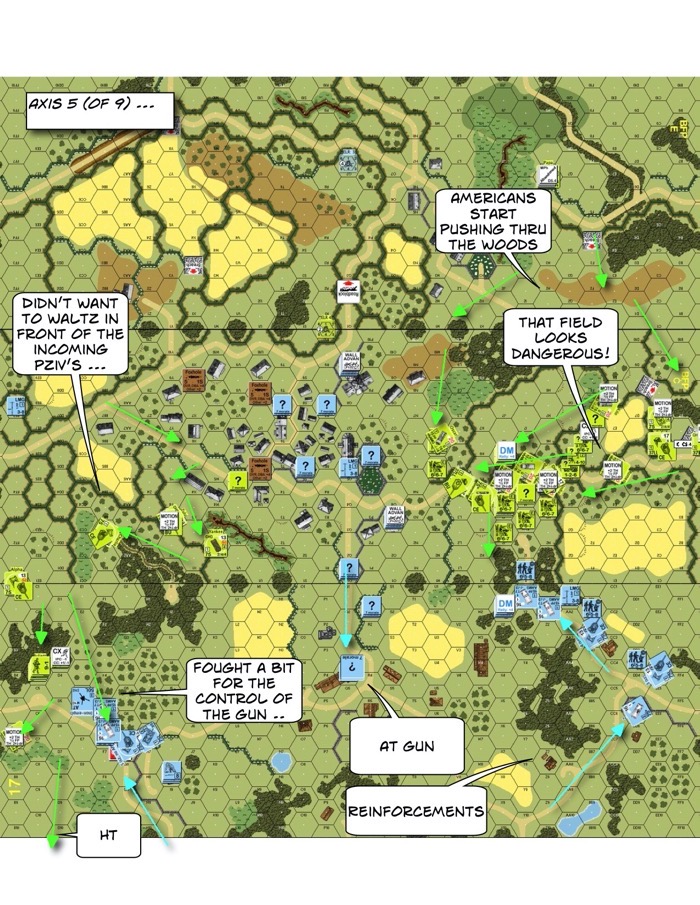 Advanced Squad Leader scenario BFP21 Ripe for the Picking After Action Report (AAR)