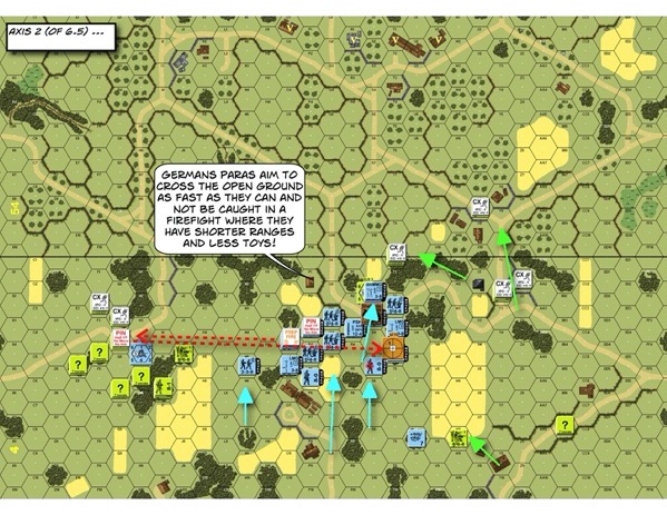 Advanced Squad Leader scenario AP143 Late for Chow After Action Report