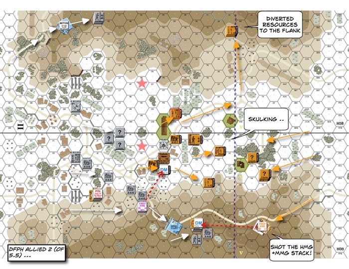 Advanced Squad Leader scenario FrF5 The Valley of Death After Action Report (AAR)