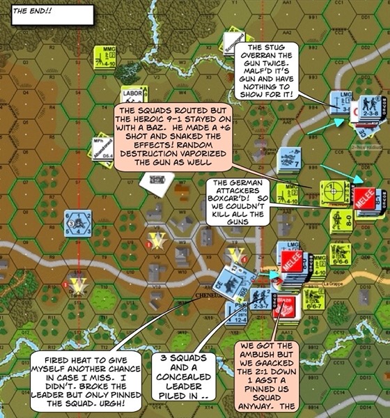 Advanced Squad Leader scenario RbF I-3 South Park