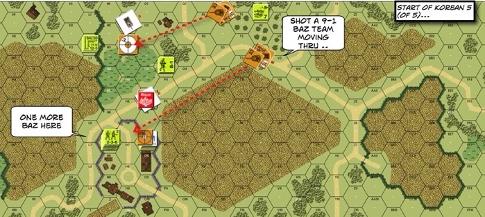205 Super Bazooka After Action Report (AAR) Advanced Squad Leader scenario