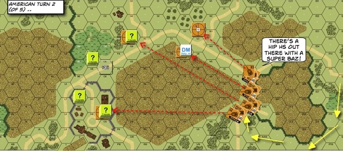 205 Super Bazooka After Action Report (AAR) Advanced Squad Leader scenario