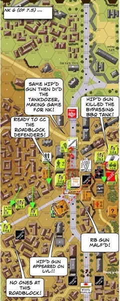 FT S4 Dilemma at Ma Po Boulevard After Action Report (AAR) Advanced Squad Leader scenario