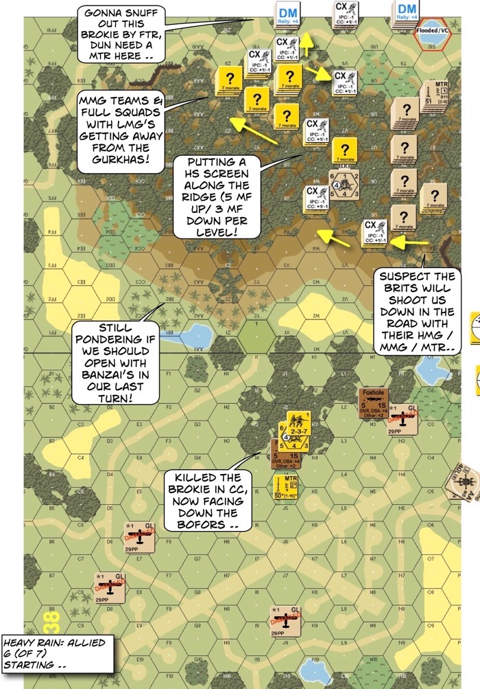 CH97 Final Crisis at Blackpool After Action Report (AAR) Advanced Squad Leader scenario