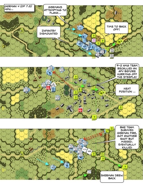 BFP24 Death Ride of the Das Reich After Action Report (AAR) Advanced Squad Leader scenario