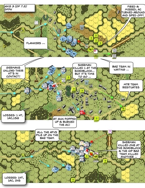 BFP24 Death Ride of the Das Reich After Action Report (AAR) Advanced Squad Leader scenario