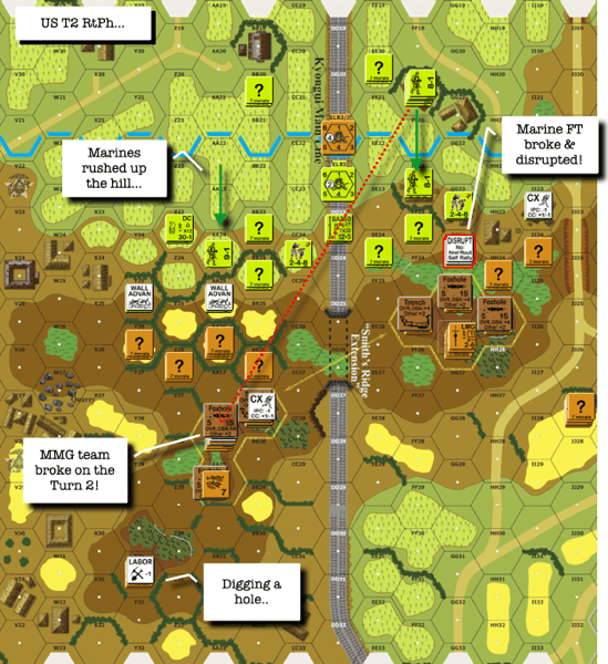 FT SmR5 Fox on the Hill After Action Report (AAR) Advanced Squad Leader scenario